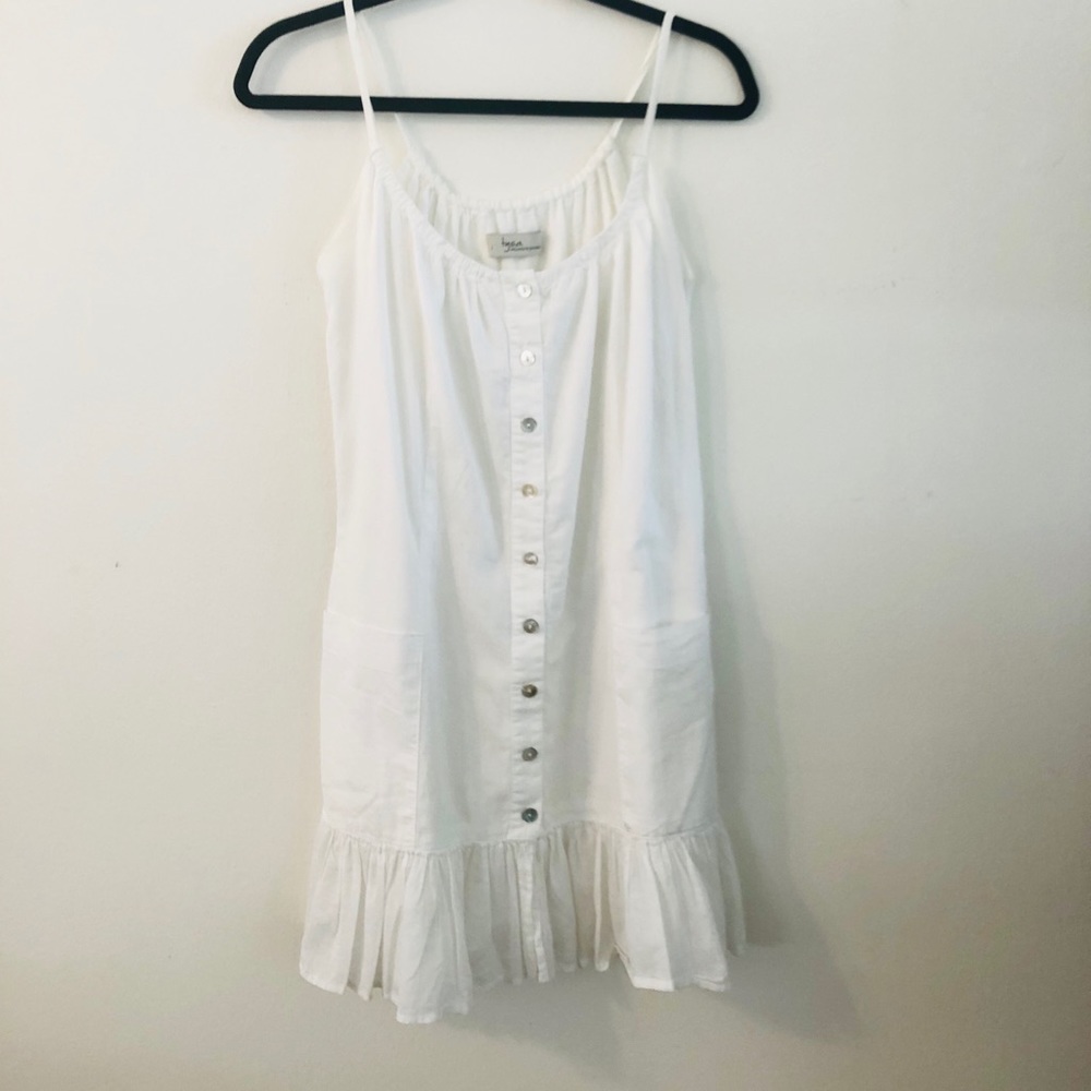 TYSA white cotton dress